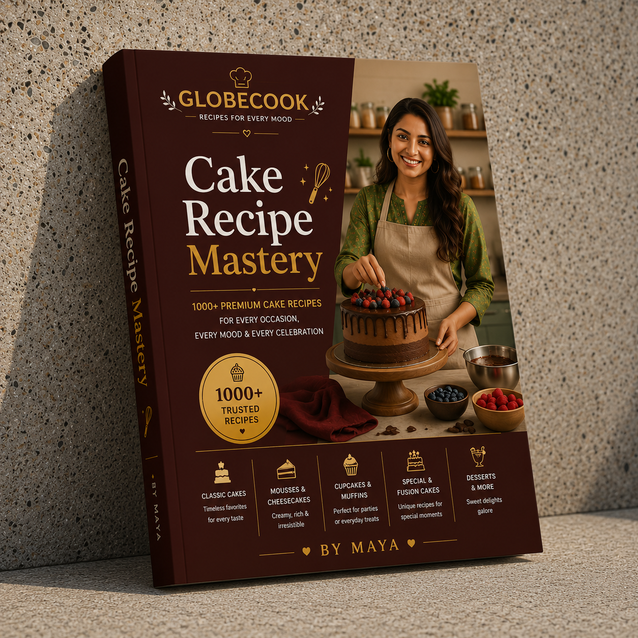 Cake Mastery Cookbook by Maya