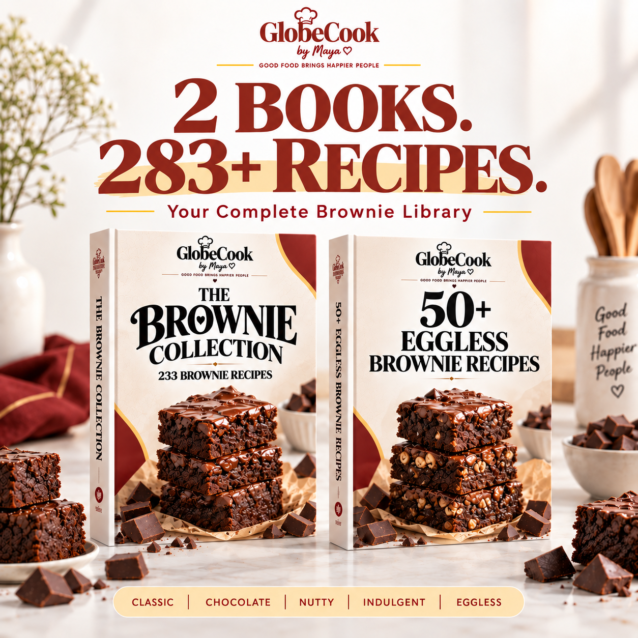 The Ultimate Brownie CookBook by Maya